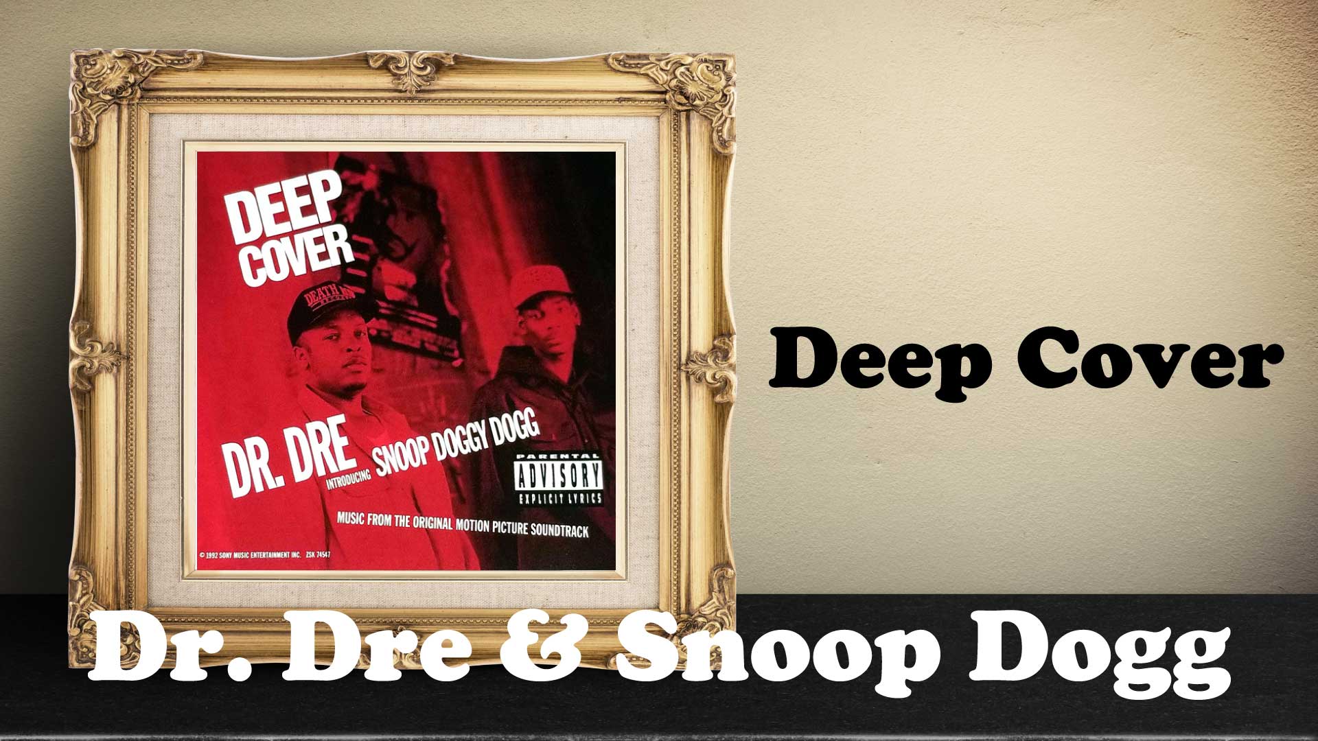 Deep Cover Dr Dre Snoop Dogg 初期タッグにして傑作 サンプリングネタ関連まとめ Kicross